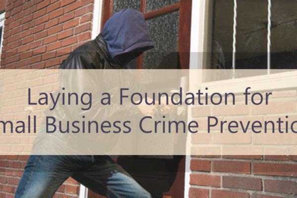 Laying a Foundation for Small Business Crime Prevention