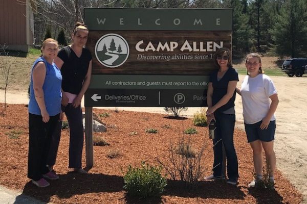 Merchants New England “Colleagues in Action” at Camp Allen
