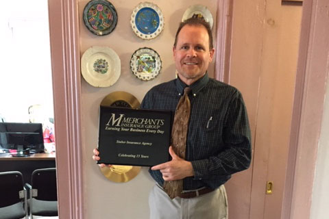 Stuber Insurance Agency Celebrates Their 15th Anniversary with Merchants